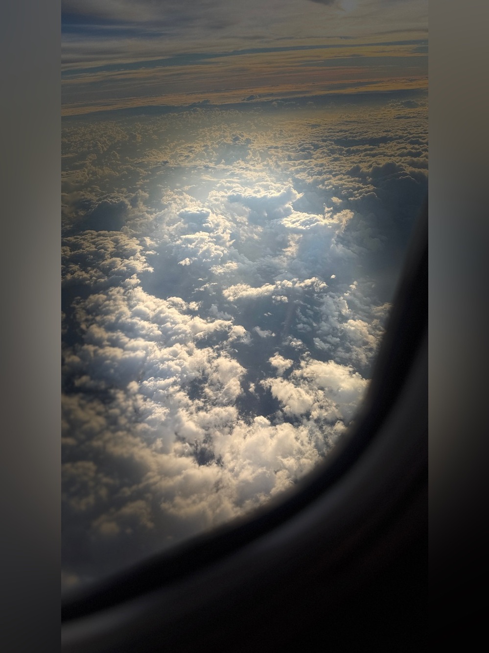 Cloudscape Wall Art Print - White and Blue original